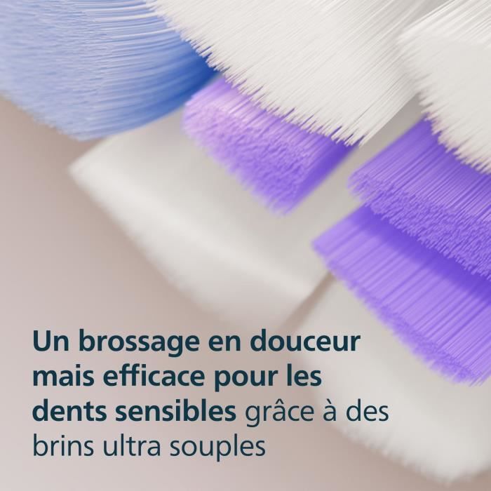 Pack of 8 brush heads - PHILIPS - HX6058/87 - S2 white