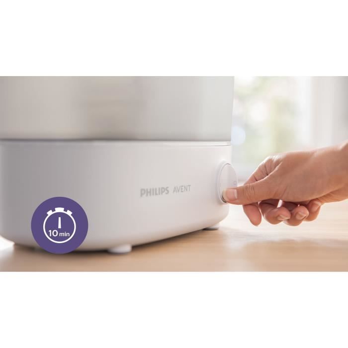 PHILIPS AVENT SCF291 / 00 Electronic 4 in 1 sterilizer + Dish basket - White