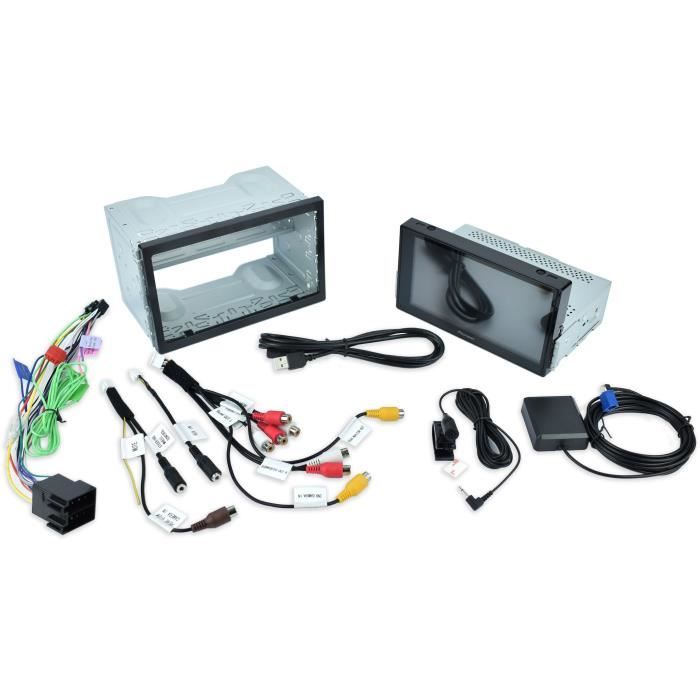 Autoradio multimédia - PIONEER - Ecran 7- 2DIN - DAB - USB - Entrée caméra de recul - Apple CarPlay sans fil - Android Auto