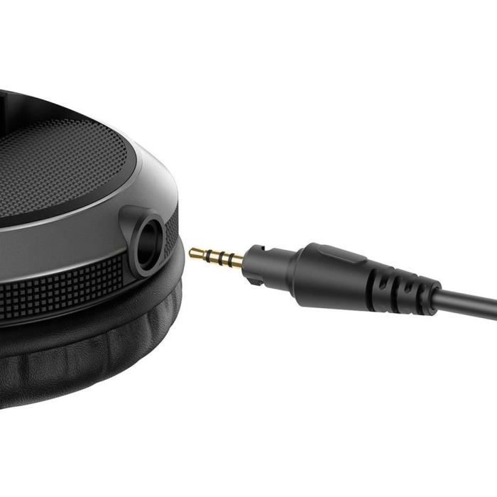 Wired DJ headphones - PIONEER DJ - HDJ X5 - Black