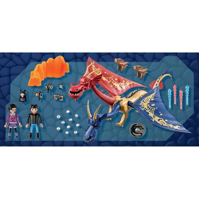 Playmobil - 71080 - Dragons Nine Realms: Wuwei & Jun