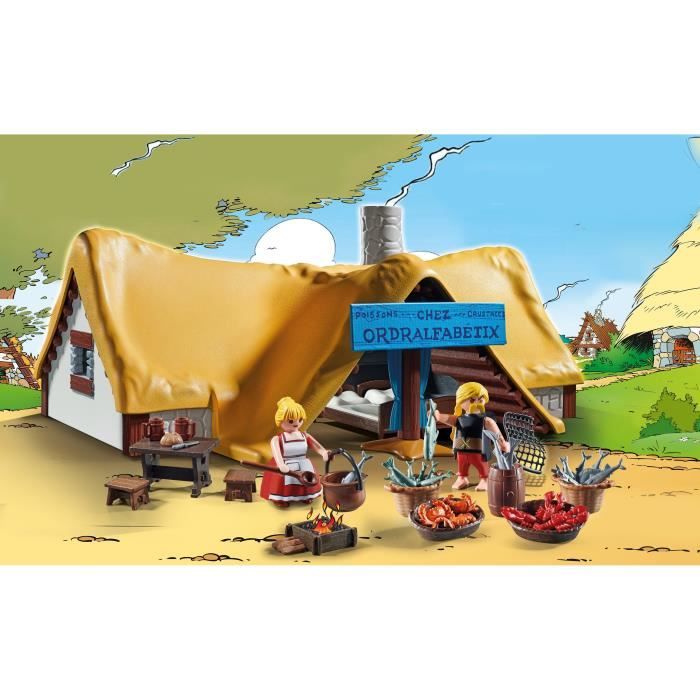 Playmobil - 71266 - Asterix: Ordralfabetix hut