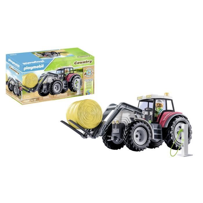 PLAYMOBIL 71305 Large electric tractor - Country La Ferme