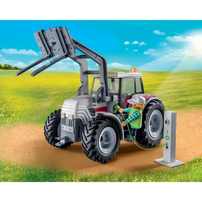 PLAYMOBIL 71305 Large electric tractor - Country La Ferme