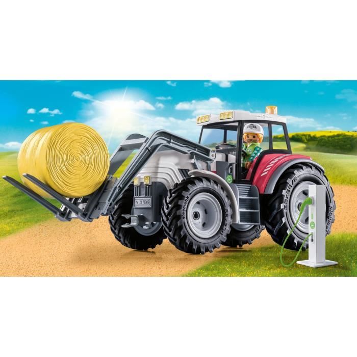 PLAYMOBIL 71305 Large electric tractor - Country La Ferme