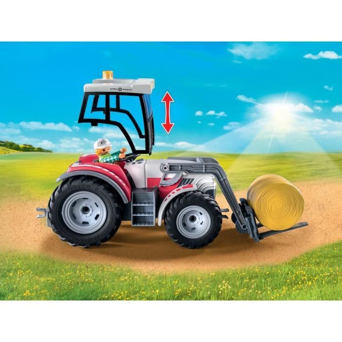 PLAYMOBIL 71305 Large electric tractor - Country La Ferme