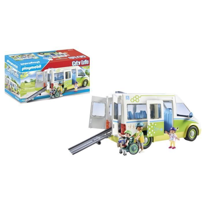 PLAYMOBIL 71329 School bus - City Life - School - Love to learn School world