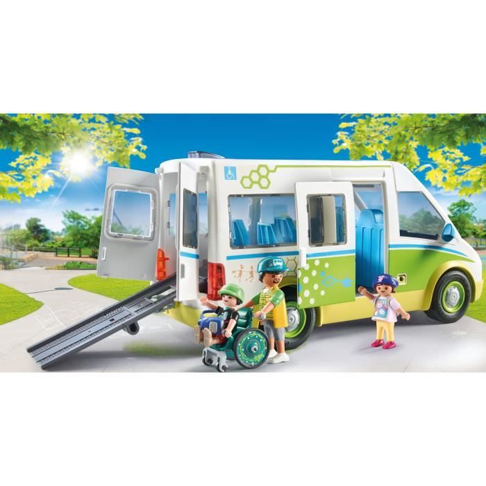 PLAYMOBIL 71329 School bus - City Life - School - Love to learn School world