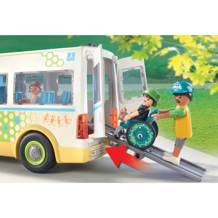 PLAYMOBIL 71329 School bus - City Life - School - Love to learn School world