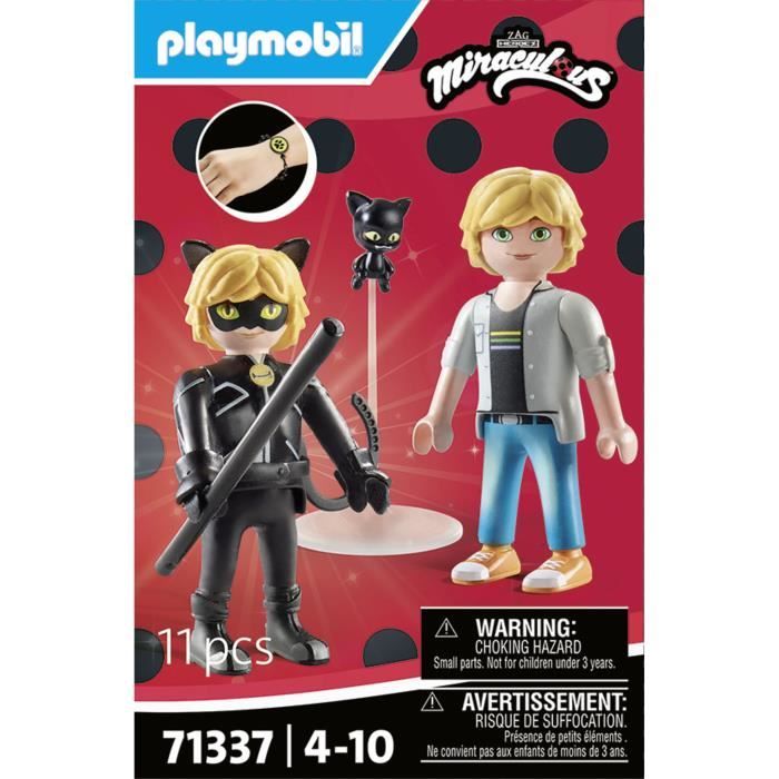 PLAYMOBIL 71337 Miraculous: Adrien & Cat Noir
