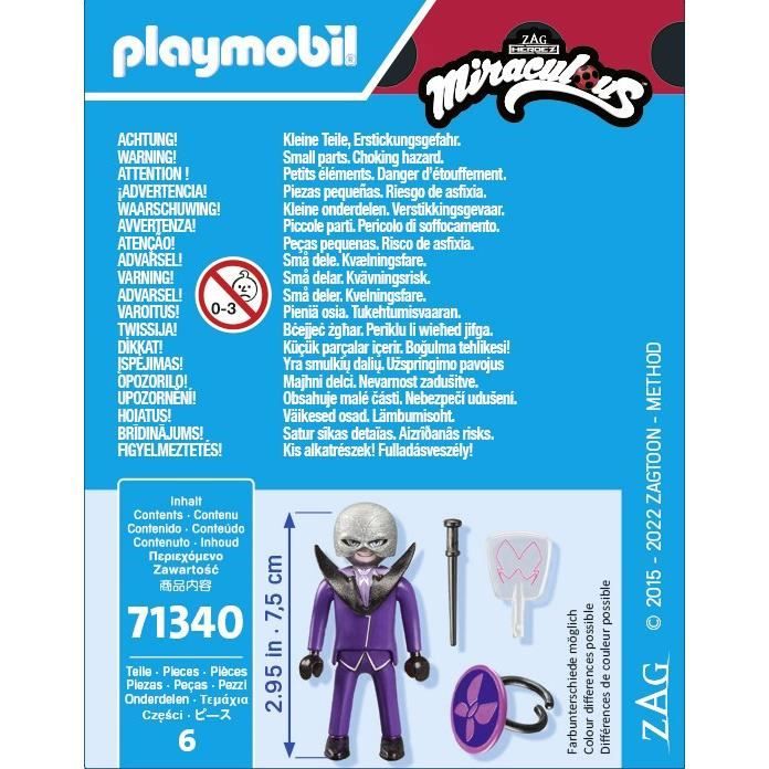 PLAYMOBIL 71340 Miraculous: Butterfly