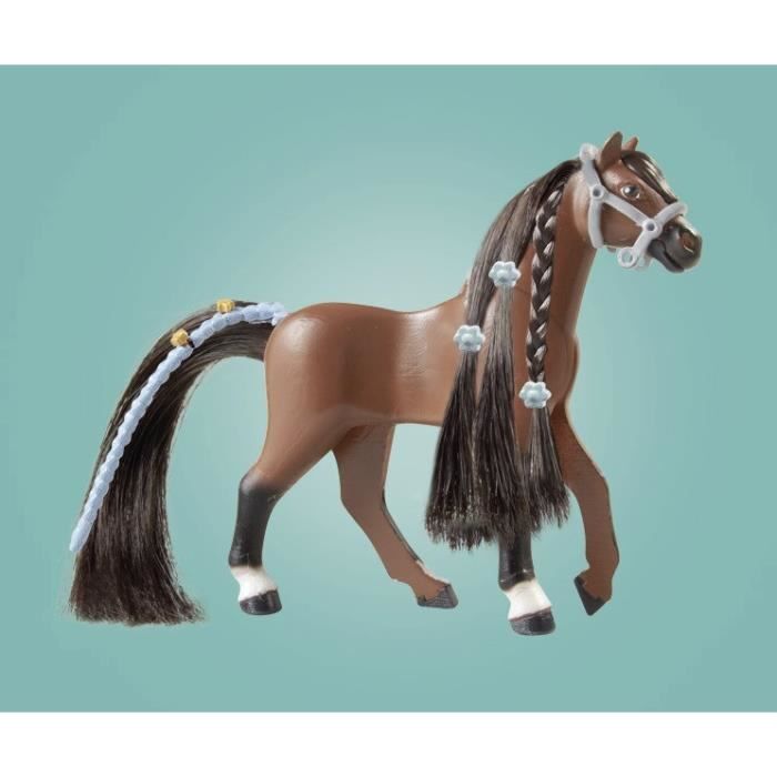 PLAYMOBIL 71355 Zoe & Blaze with obstacle course - Horses of Waterfall - With modular obstacles - Ages 5 and up