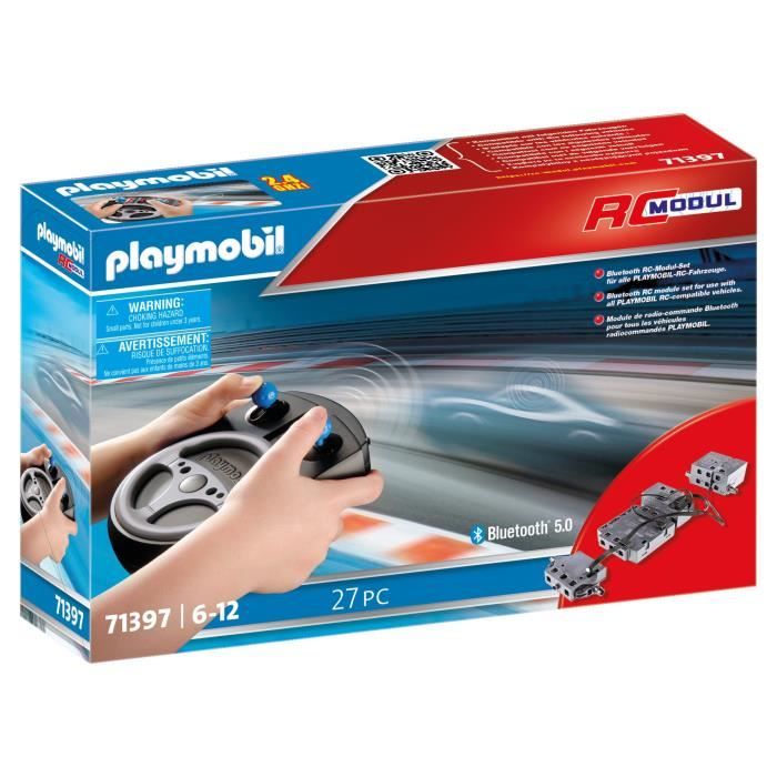 PLAYMOBIL 71397 RC radio control module, allows you to remote control PLAYMOBIL vehicles - Ages 6 and up
