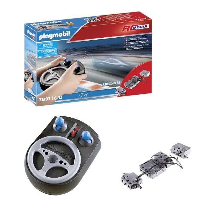 PLAYMOBIL 71397 RC radio control module, allows you to remote control PLAYMOBIL vehicles - Ages 6 and up