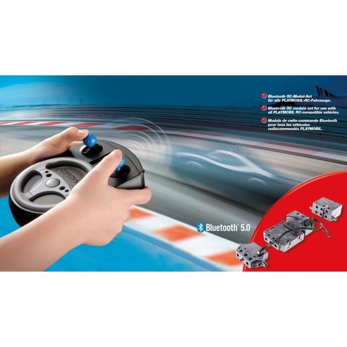PLAYMOBIL 71397 RC radio control module, allows you to remote control PLAYMOBIL vehicles - Ages 6 and up