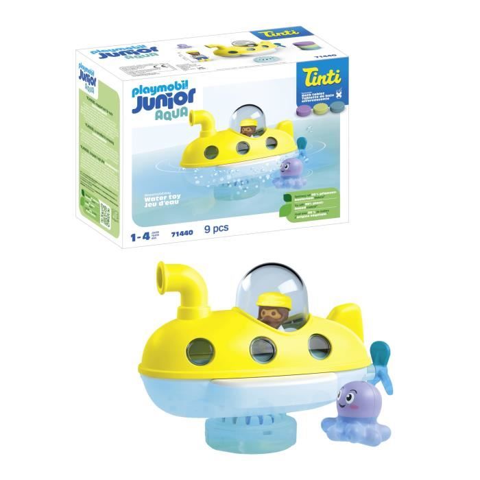 PLAYMOBIL JUNIOR - 71440 - Junior Tinti Submarine