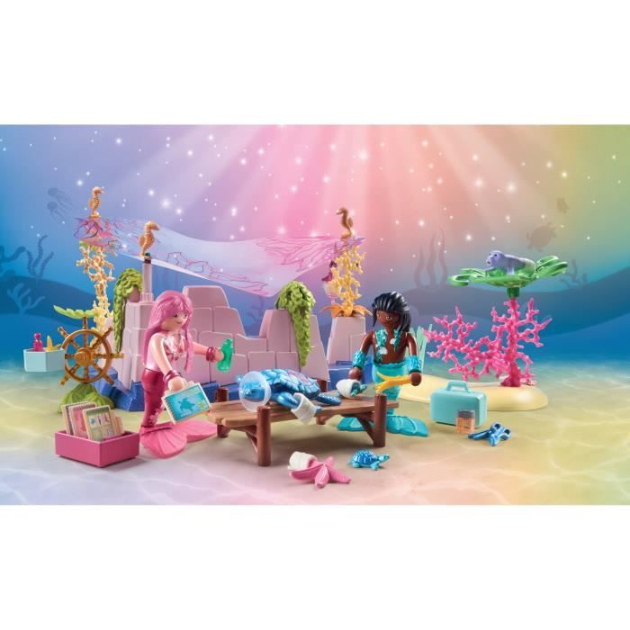 PLAYMOBIL 71499 Mermaid Pet Care Center