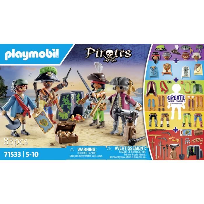 PLAYMOBIL 71533 My Figures: Pirates