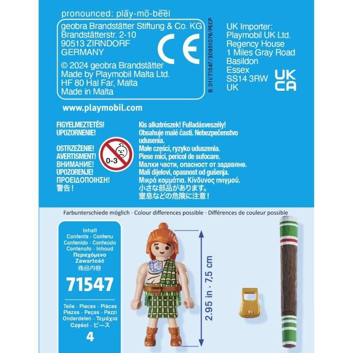 PLAYMOBIL 71547 Asterix: Mac Oloch