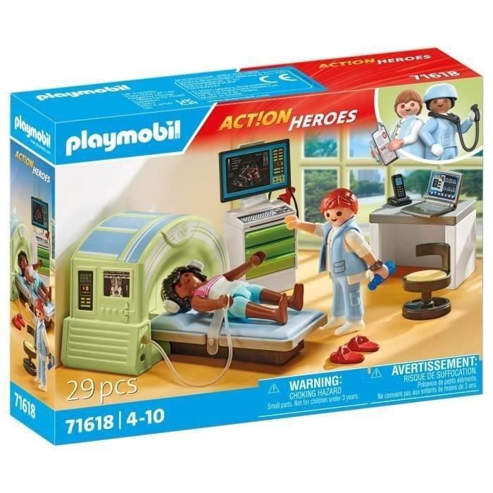 PLAYMOBIL - 71618 - Patient Medical Scanner