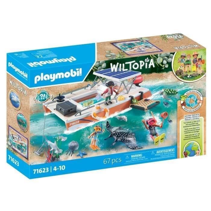 PLAYMOBIL - 71623 - Surveillance boat