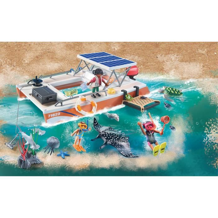 PLAYMOBIL - 71623 - Surveillance boat