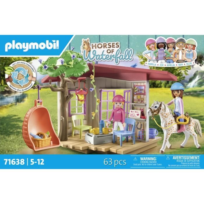 PLAYMOBIL - 71638 - Horse riders' relaxation area