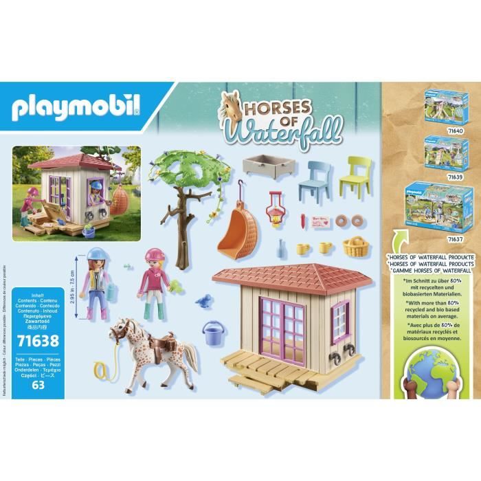 PLAYMOBIL - 71638 - Horse riders' relaxation area
