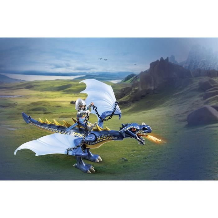 PLAYMOBIL 71644 Fighters with dragons and cannon, Novelmore, Dragon, 39 pieces, Ages 4 and up