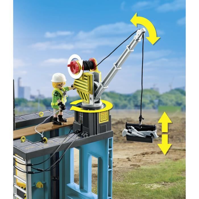 PLAYMOBIL - 71650 - Workers and construction site