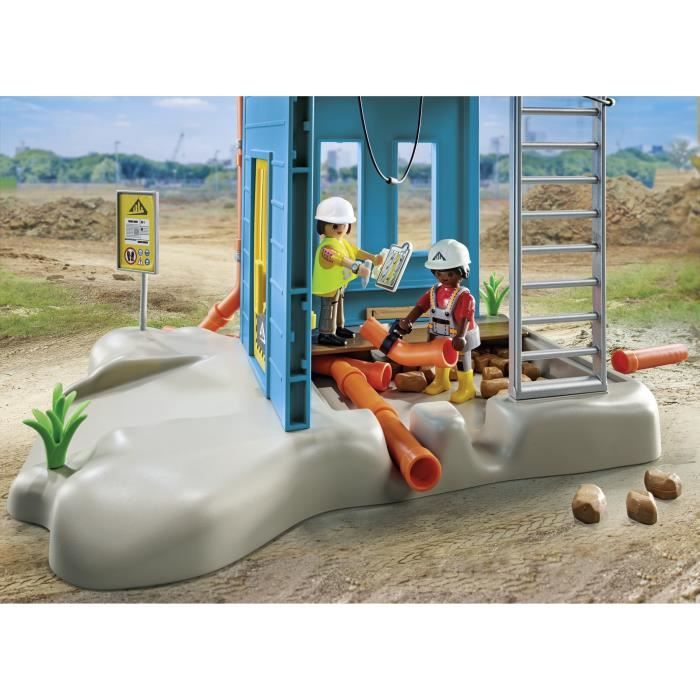PLAYMOBIL - 71650 - Workers and construction site