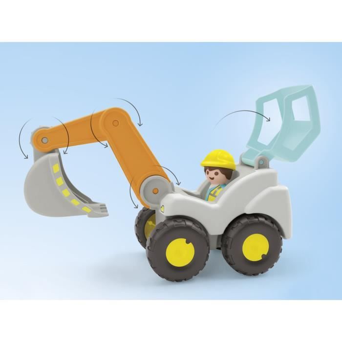PLAYMOBIL Junior 71684 Excavator, For babies, From 12 months
