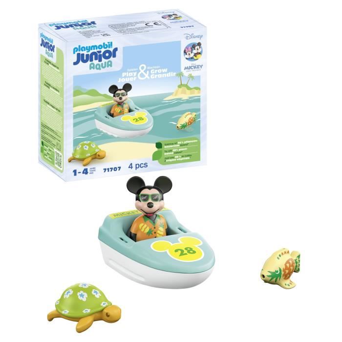 PLAYMOBIL JUNIOR 71707 Junior & Disney: Mickey with boat