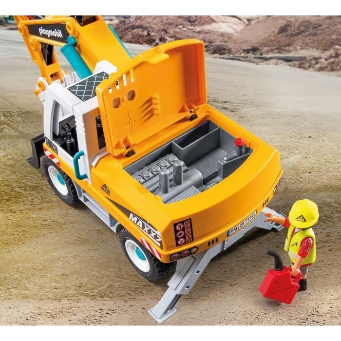 PLAYMOBIL 71749 Mechanical Excavator and Worker