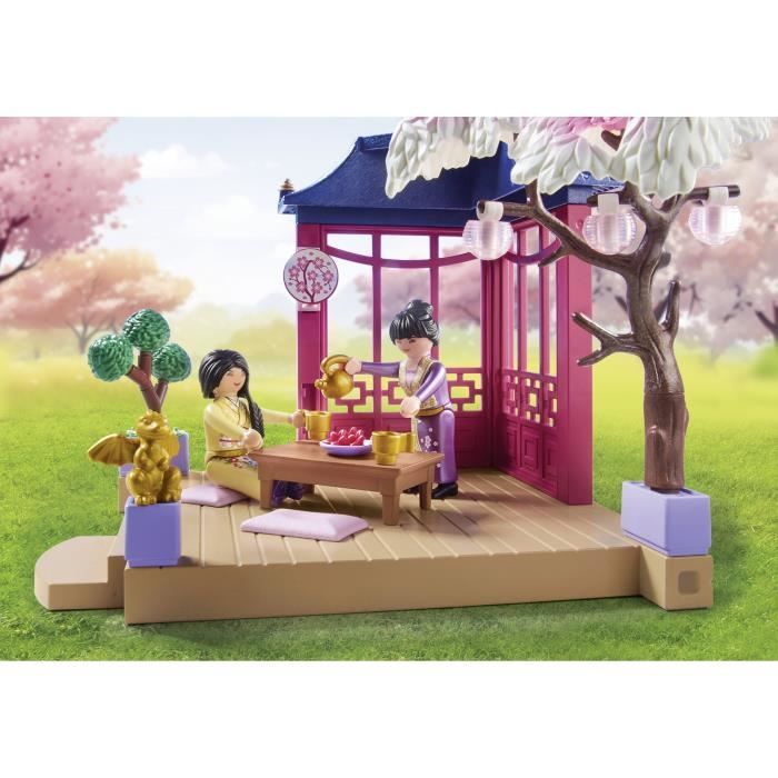 PLAYMOBIL 71762 Asian Garden with Panda Family