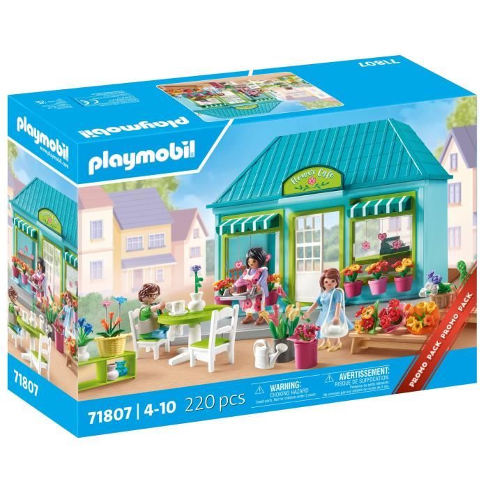 PLAYMOBIL 71807 Florist Shop and Tea Room