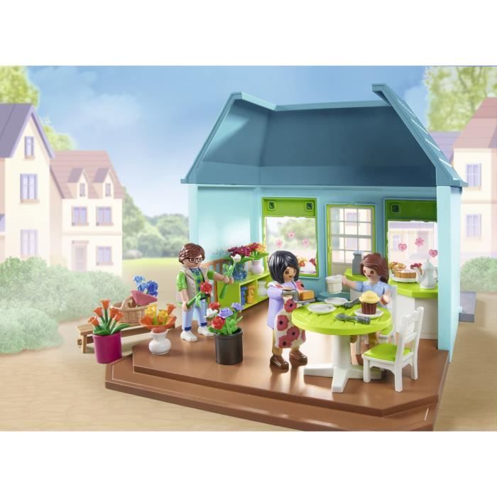 PLAYMOBIL 71807 Florist Shop and Tea Room