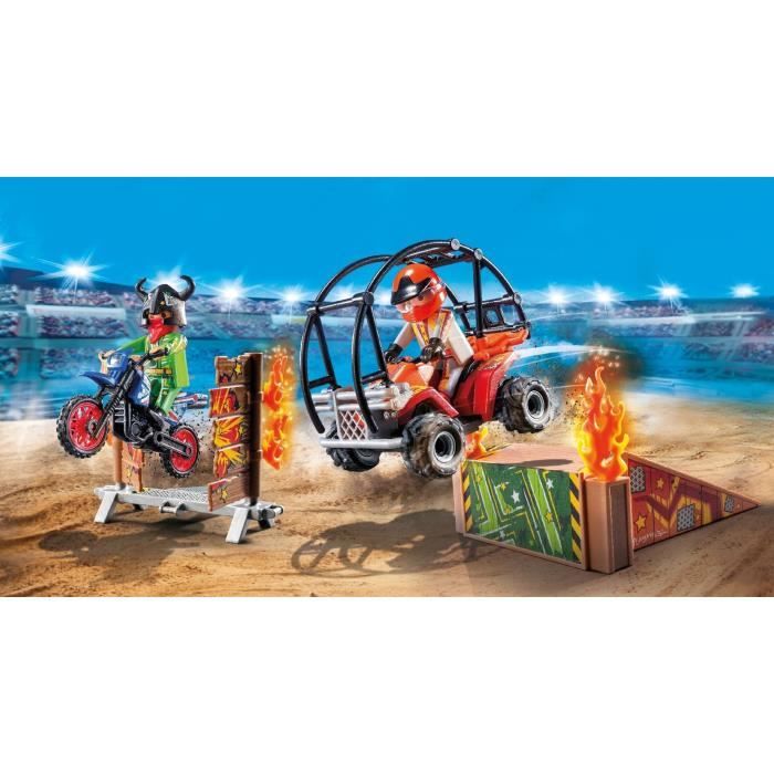 PLAYMOBIL 71808 Stunt duo with quad and motorbike