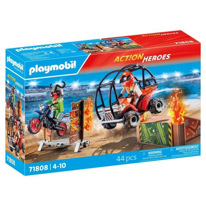 PLAYMOBIL 71808 Stunt duo with quad and motorbike