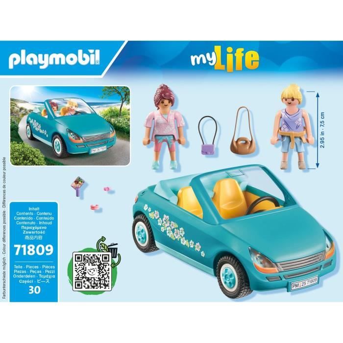 PLAYMOBIL 71809 Convertible, Girls and Accessories