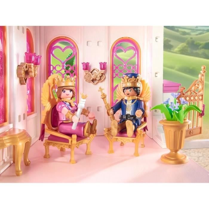 PLAYMOBIL 71845 Palace with royal couple and 2 thrones, Magic Princesses, 421 pieces, Ages 4 and up