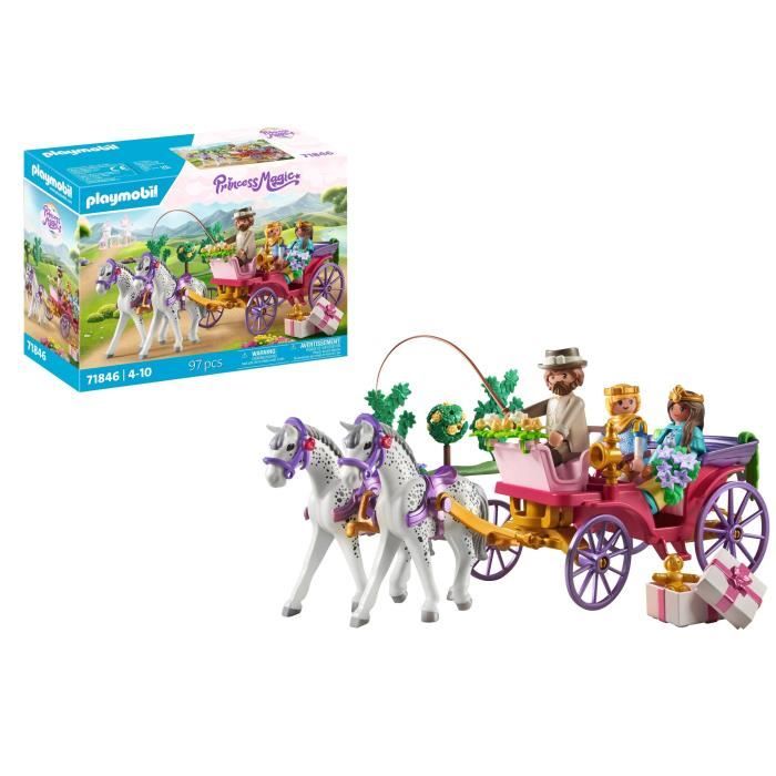 PLAYMOBIL 71846 Carriage with Princely Couple and Coachman