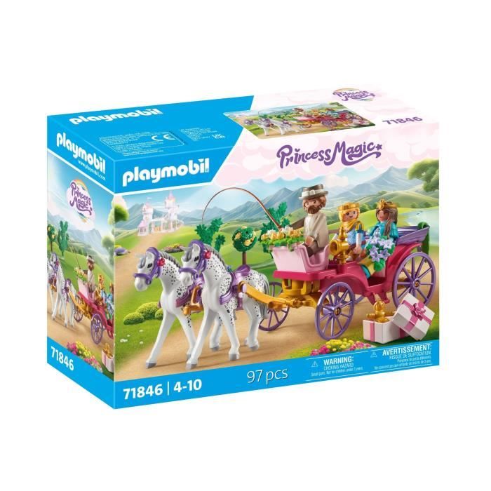 PLAYMOBIL 71846 Carriage with Princely Couple and Coachman