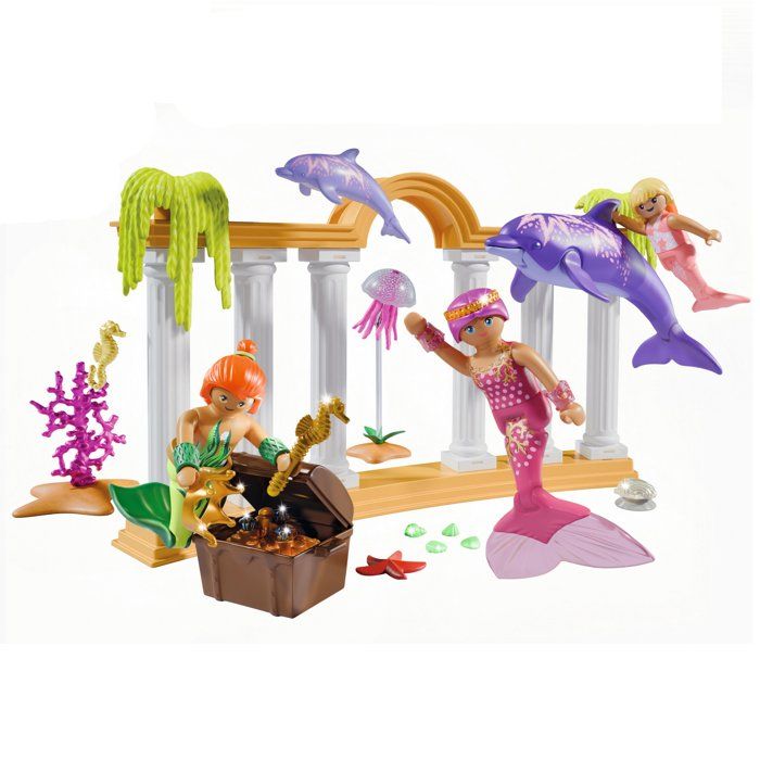 Playmobil 71861 Mermaid Treasure with Dolphins, Promo Packs