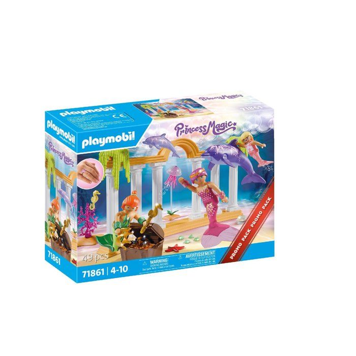 Playmobil 71861 Mermaid Treasure with Dolphins, Promo Packs