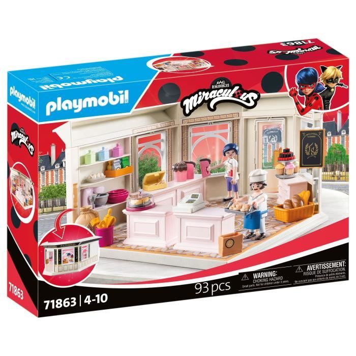 PLAYMOBIL 71863 Miraculous: Dupain Cheng Bakery