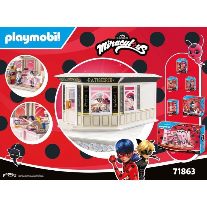 PLAYMOBIL 71863 Miraculous: Dupain Cheng Bakery