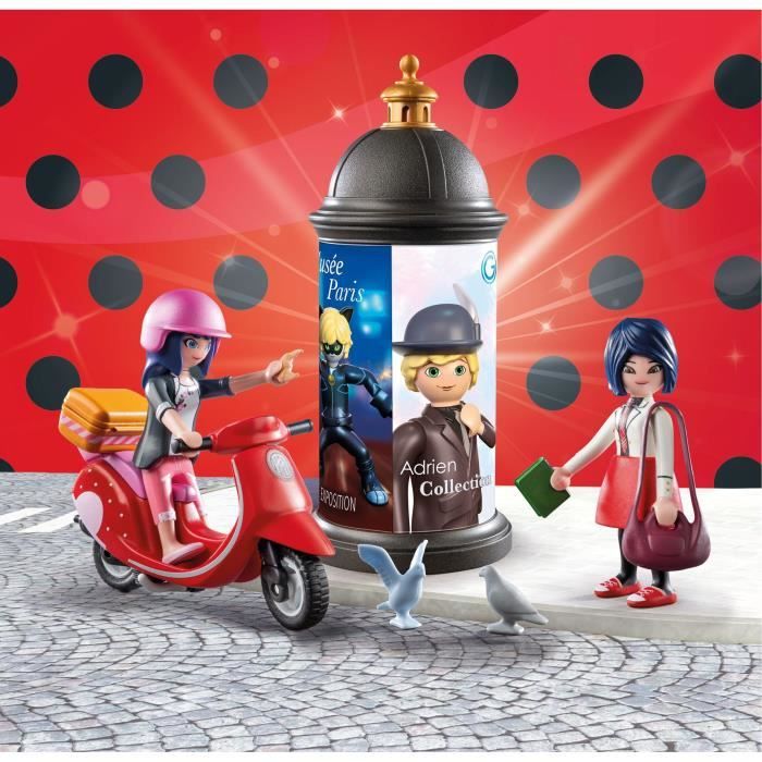 PLAYMOBIL 71864 Miraculous: Marinette on scooter & Kagami