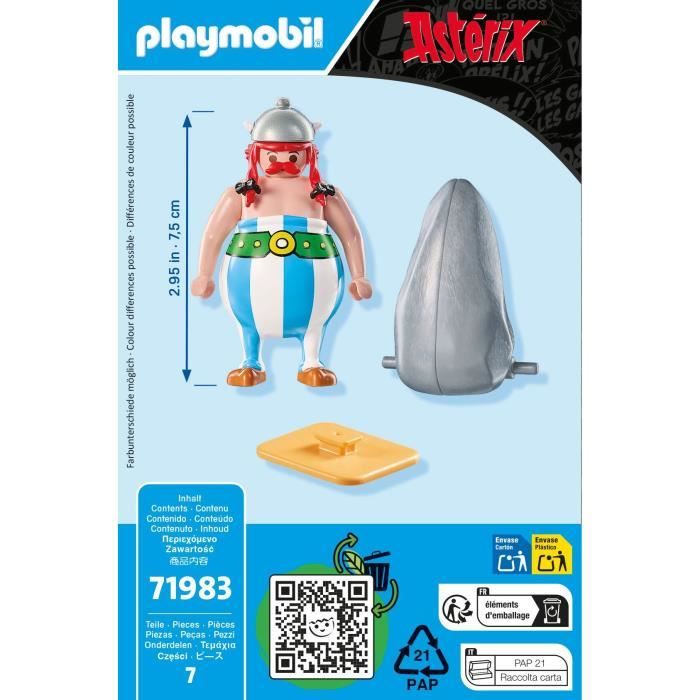 PLAYMOBIL 71983 Asterix: Obelix and his Menhir