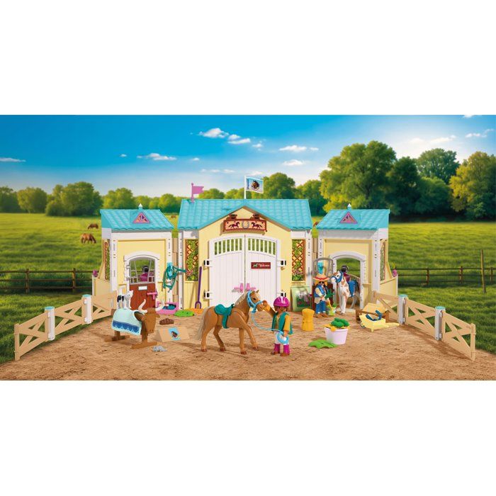 PLAYMOBIL I Love Horses 72127 Large Riding Center & 2 Horses